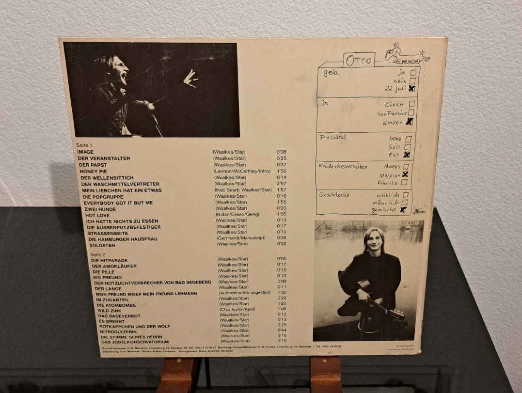 Dischi in vinile: OTTO die zweite LP VG+/G+ – Usato da Günsberg venduto da Fleder4 1