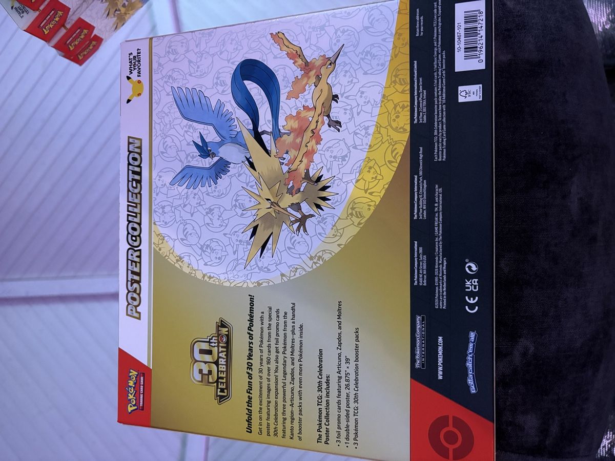 Pokémon Sammelbilder & Trading cards: Pokemon 30th Celebration Poster Collection – Neu und originalverpackt aus Stäfa von Louder85 2