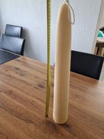 Grosse Kerze, 100 % Bienenwachs ca. 52cm lang, Gew. 1.5 kg