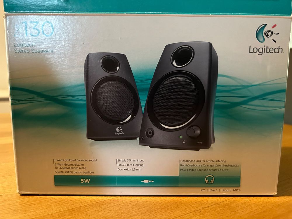 Logitech z130 Stereo Lautsprecher für PC (Gebraucht) in Winterthur für ...