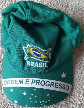 Brasil Cap / Kappe - Grün,Neu, für Sportfans!