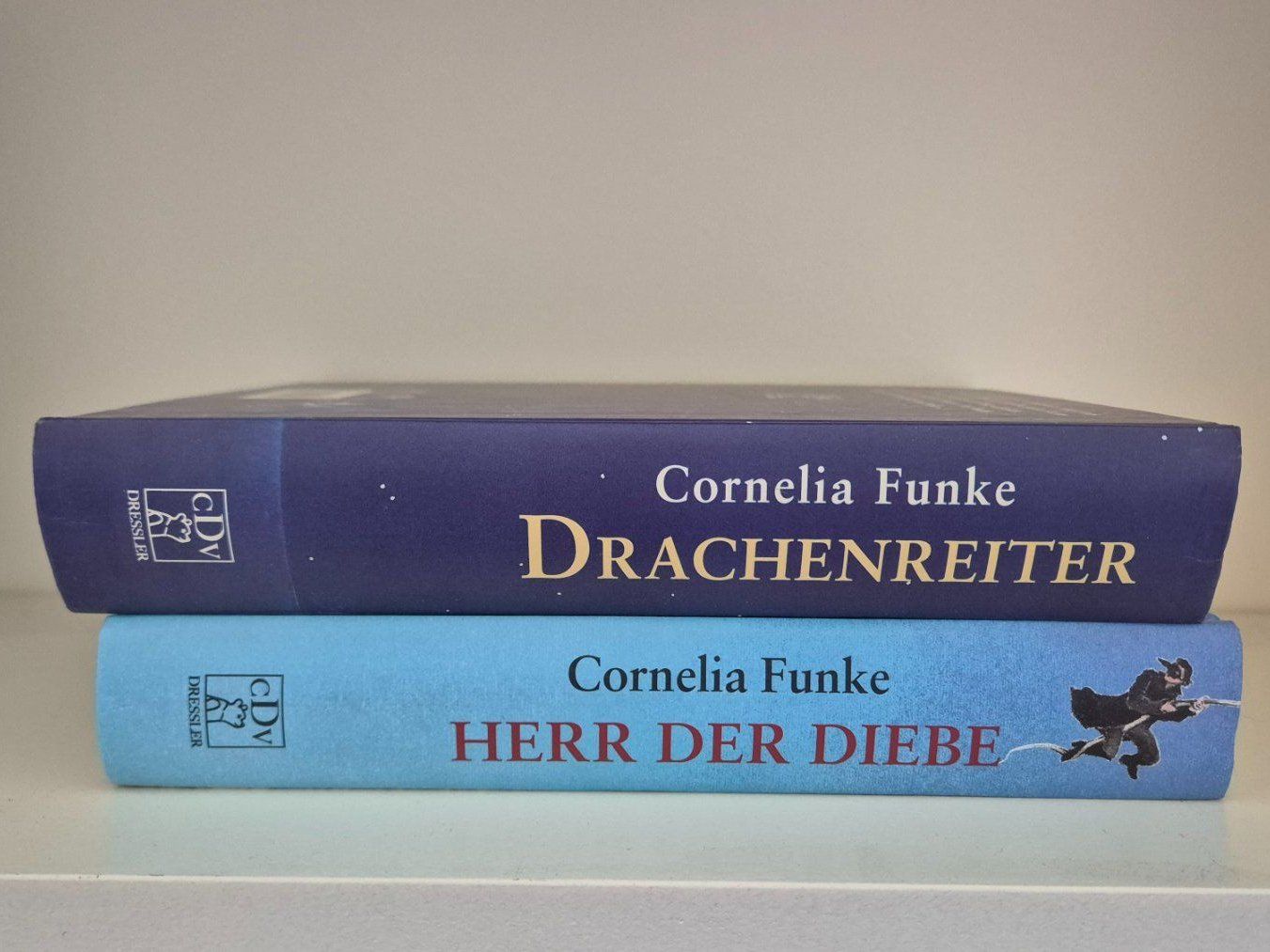 Libri: 2x Cornelia Funke: Drachenreiter / Herr der Diebe – Usato da Illnau venduto da Bab58blau