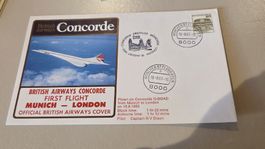 1983 Erstflug Concorde München - London