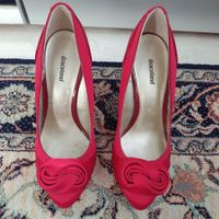 Rote Graceland Pumps, Gr. 38