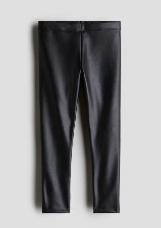 H&M 🖤 leggings pantalon similicuir NEW! 98