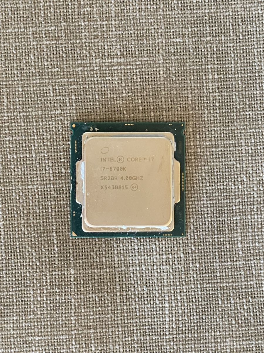 Intel Componenti elettronici: Intel Core i7-6700K Prozessor gebraucht – Usato da Hergiswil NW venduto da Klimsen