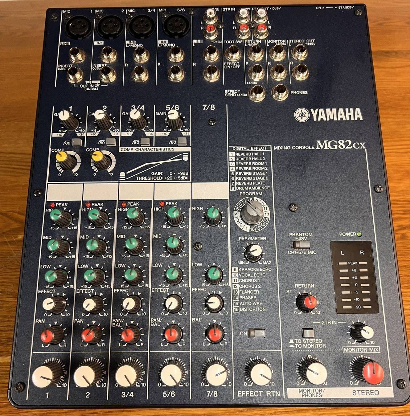 Yamaha Console di mixaggio: Yahama mg82cx Mischpult – Usato da Amriswil venduto da BelaFarinRod