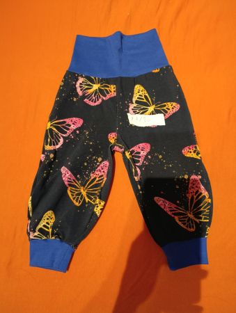 Schmetterlingshose Gr. 74/80 Pumphosen Mädchen