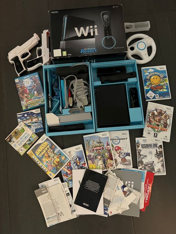 Nintendo Wii Konsole plus Spiele Kaufen auf Ricardo