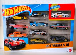 Hot Wheels 10 Pack TOP Cars! Lambo Lotus Toyota McLaren...
