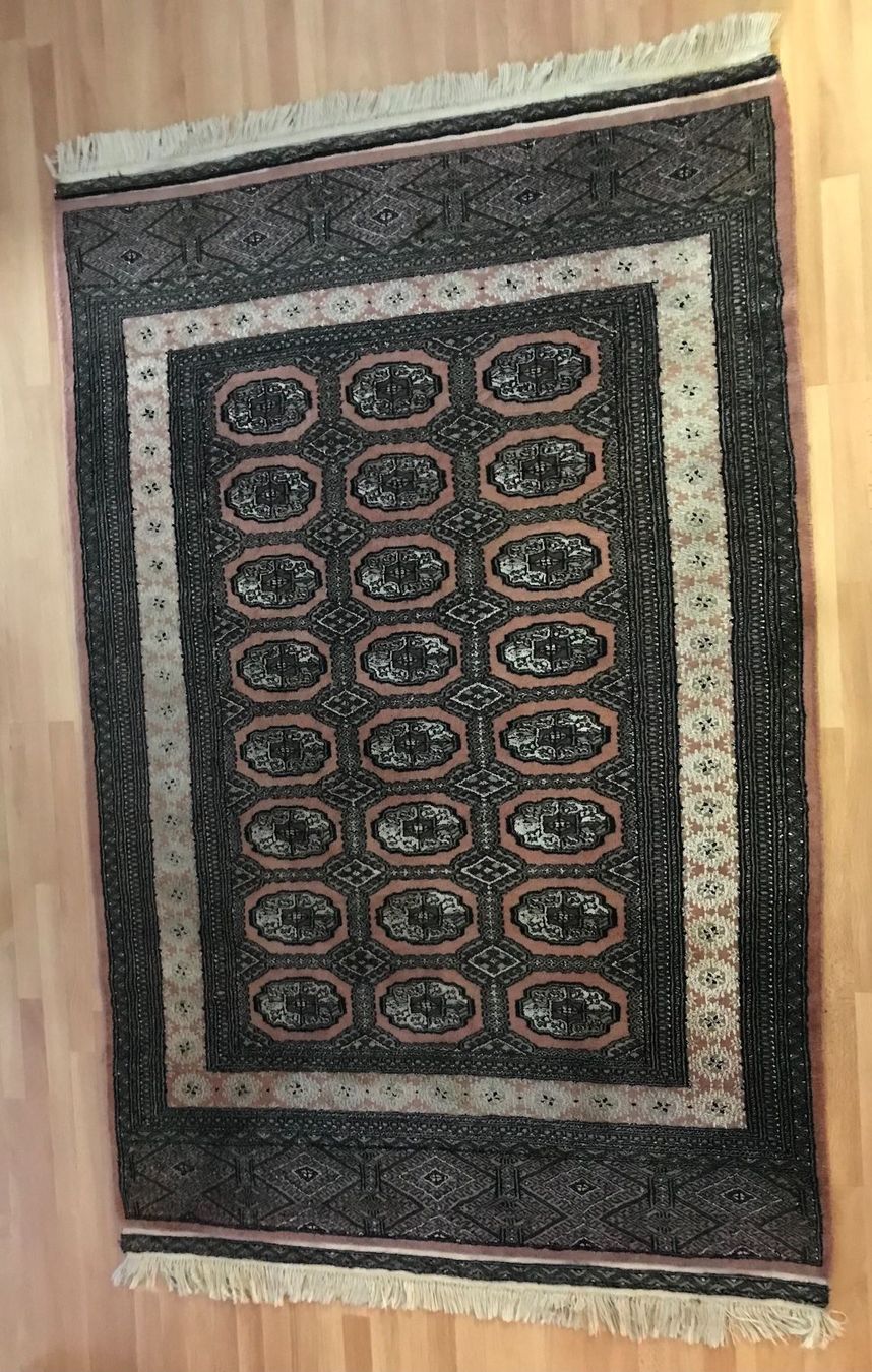 Teppiche: Orientteppich Pakistan 125 x 200 cm – Gebraucht aus Ennetmoos von Tabakfrei
