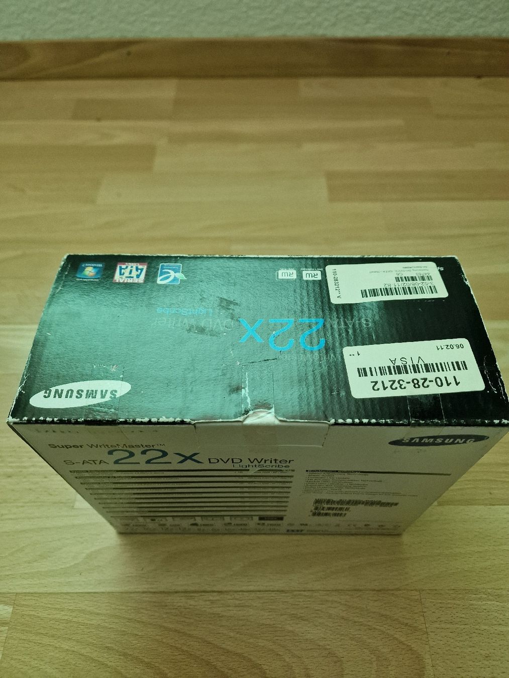 PC: Neu Samsung 22x DVD Writer S-ATA LightScribe SuperWrite  – Nuovo e nell'imballaggio originale da Fahrwangen venduto da luk_bhw7 2