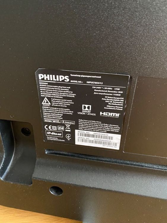 Philips Televisori: Philips LED TV 58 Zoll – Usato da Balgach venduto da GZ-Tech 2