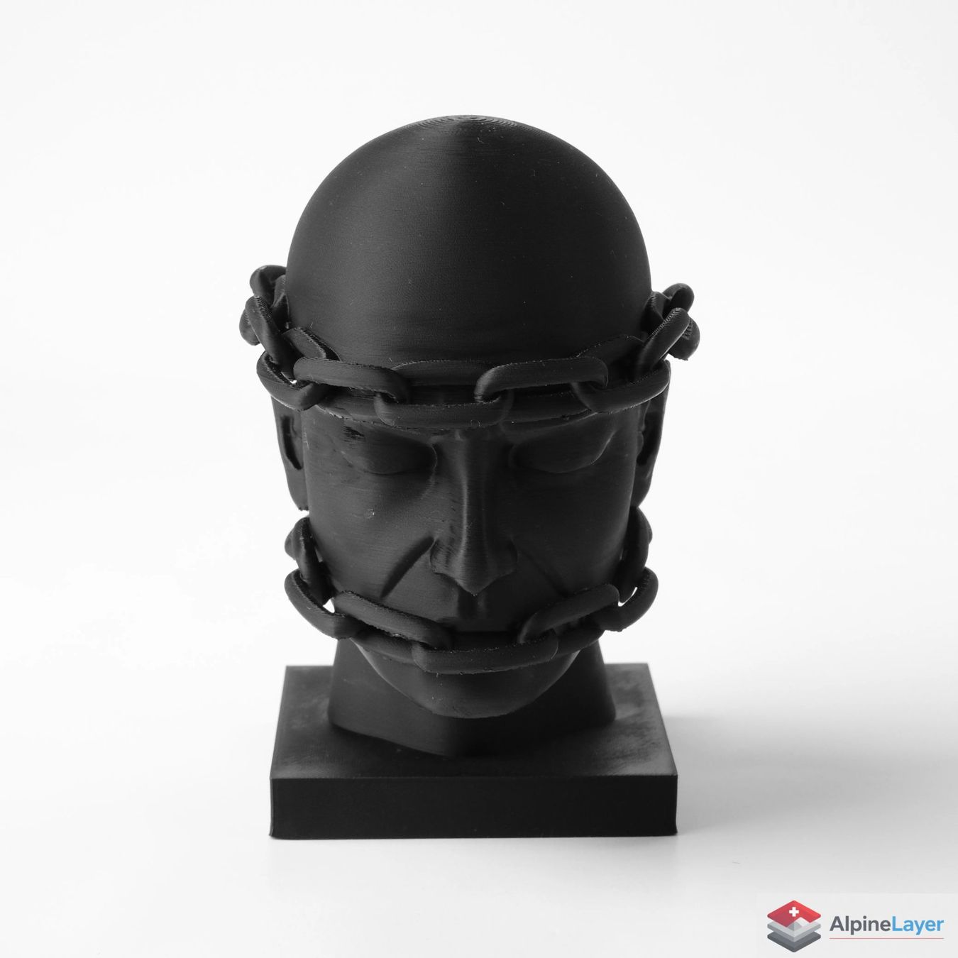 Skulpturen & Statuen: Chained Head Metaphorical Sculpture - 3D Printed – Neu (gemäss Beschreibung) aus Losone von AlpineLayer 1