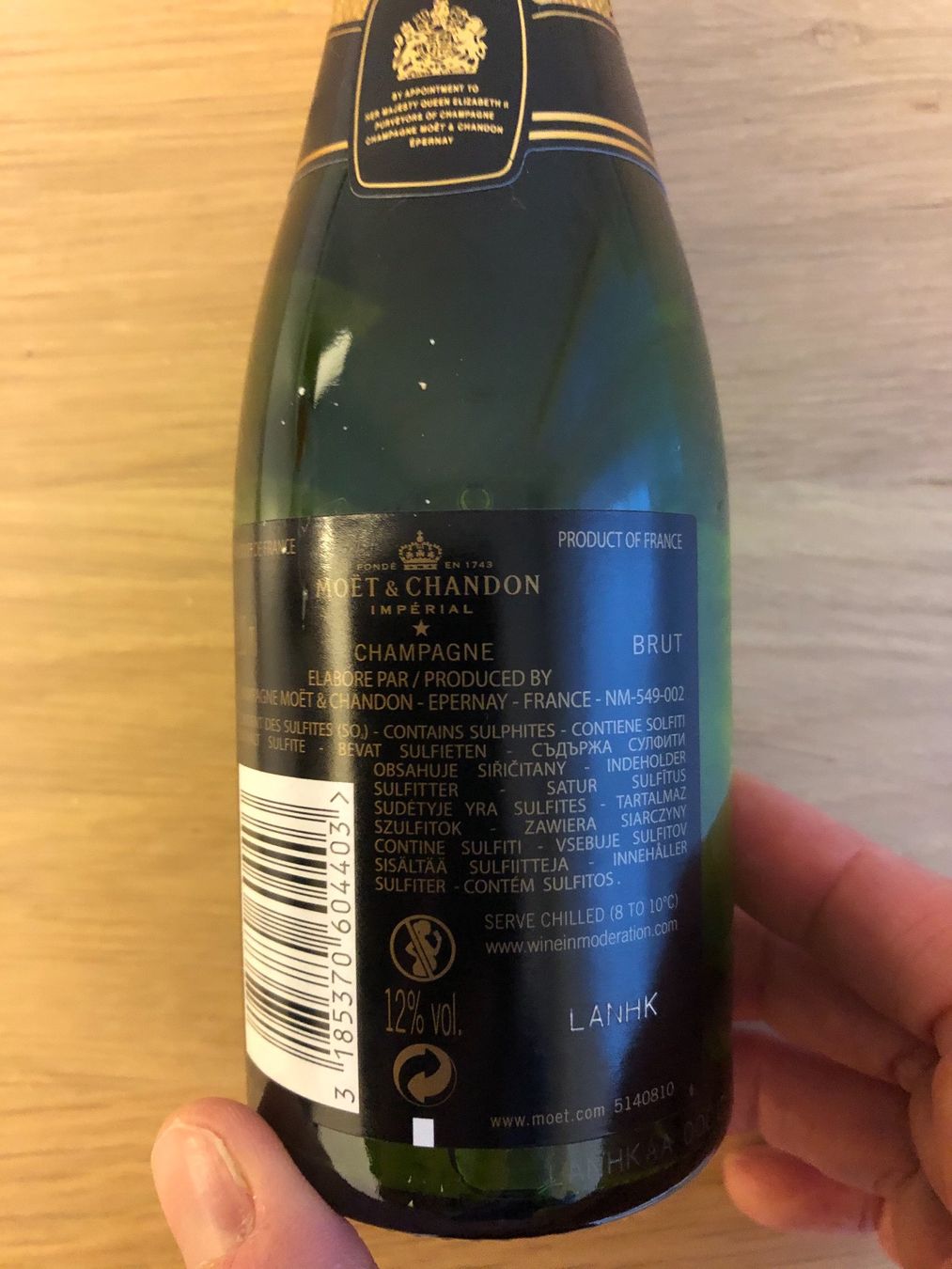 Moet Vino: Moet Chandon Imperial Brut 0,2l 12%Vol. – Nuovo e nell'imballaggio originale da Wald ZH venduto da mlnt 5