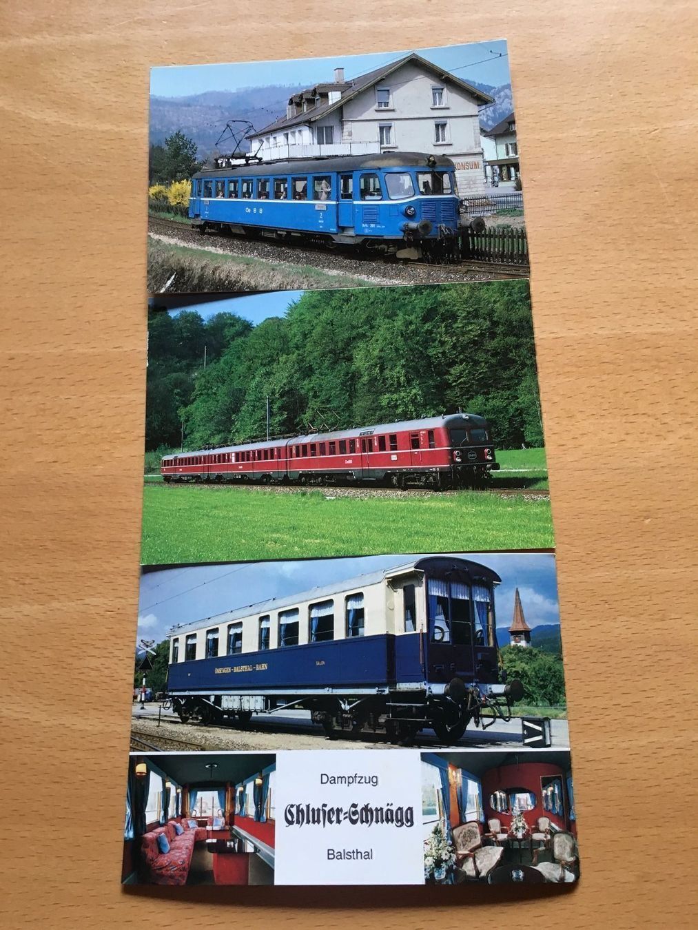 Ansichtskarten: Postkarten Set OeBB – Gebraucht aus Balsthal von Katzenfan99
