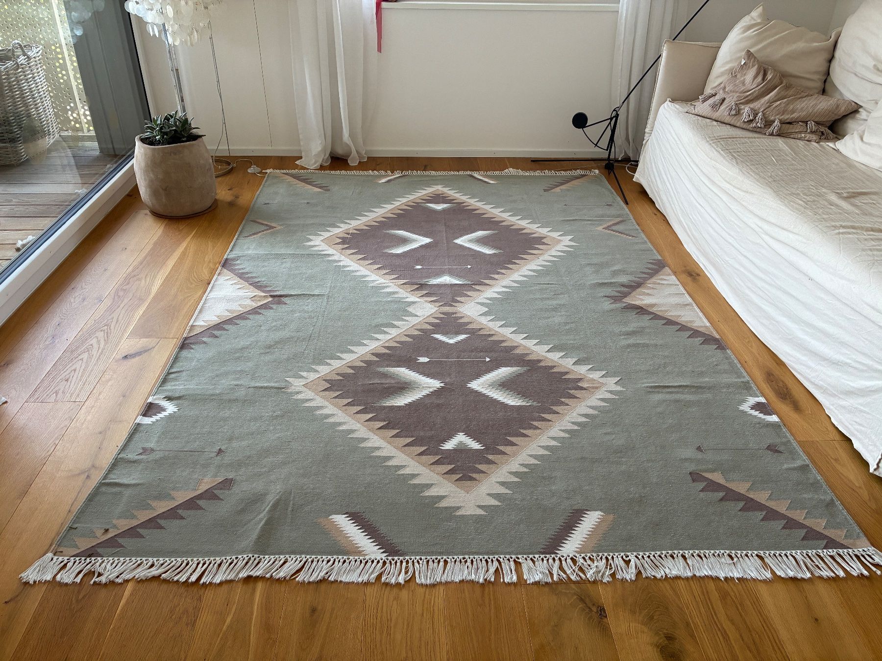 Teppiche: Teppich NAVAJO olive – Gebraucht aus Hausen am Albis von Miles15