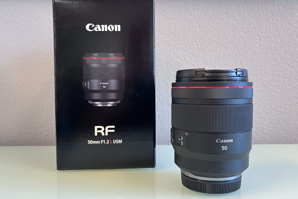 Canon RF 50mm F 1.2L USM (Neu (gemäss Beschreibung)) in Schaffhausen ...