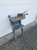 antike Eternitschere mit Lochbolzen