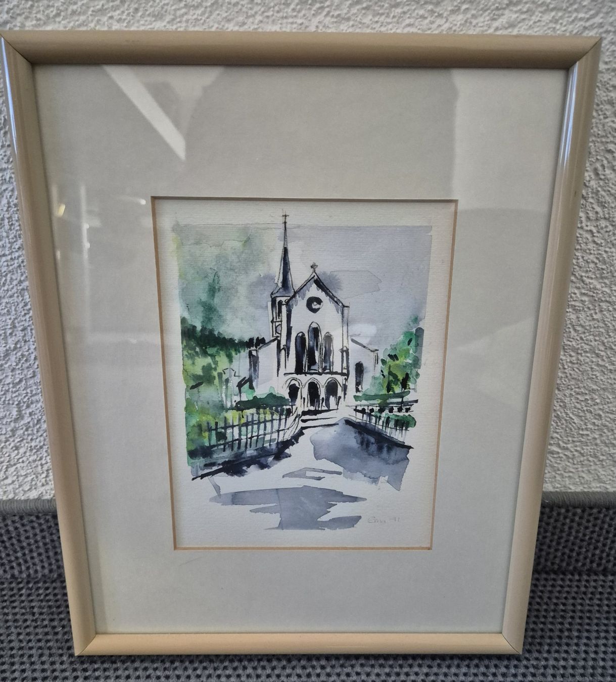 Foto & Immagini: 2 Bilder der Kirche Unterägeri – Usato da Wil SG venduto da adr_xb2v 1