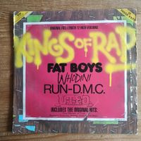 Various ‎– Kings Of Rap LP CAN-1985 1st PRESS VG+/G