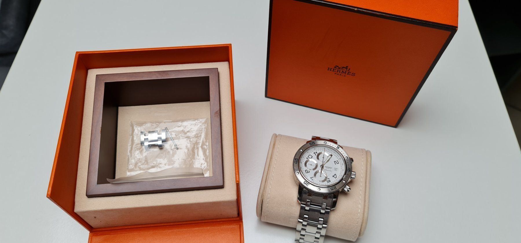 Hermès Orologi: Hermès Clipper Automatic Steel CP2.910 – Usato da Allenwinden venduto da Babo2 2