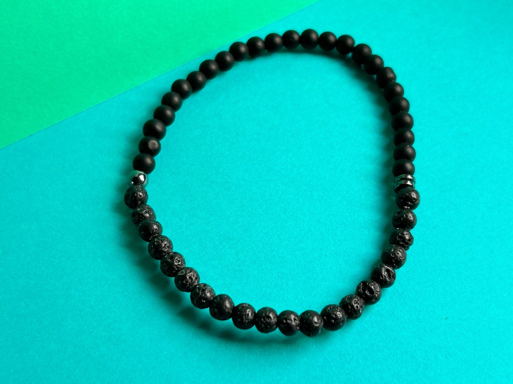 Bracciali & Braccialetti: Herrenarmband lava-schwarz – Nuovo e nell'imballaggio originale da Dittingen venduto da Bellevista 9