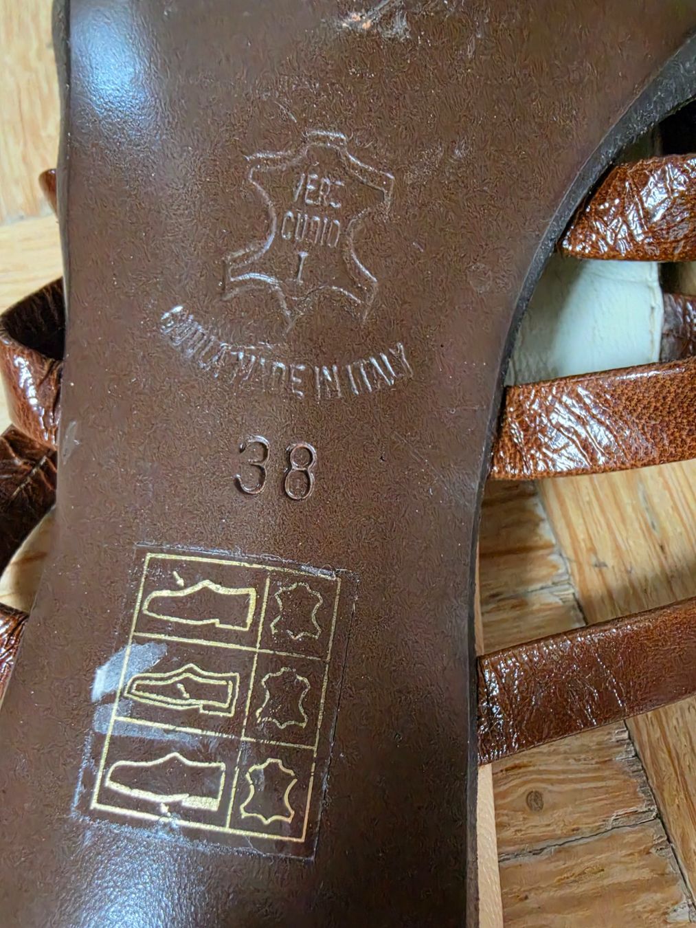 Scarpe da donna: Sandalen Weinberg echt Leder Gr. 38 – Usato da Stäfa venduto da flamingo_17 5