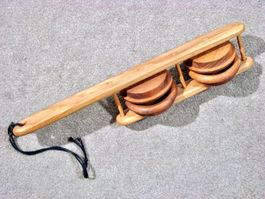 Hand Rassel Musik Rhythmus Klapper Instrument Handarbeit B)