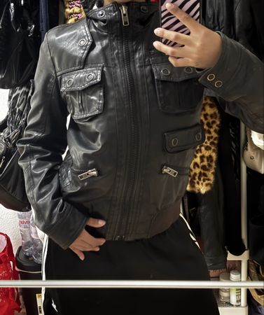 Tom Tailor Kunstlederjacke Grösse S
