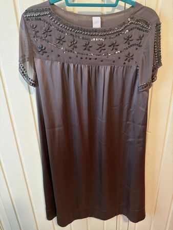 satin kleid v. vila