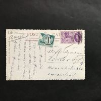 ENGLAND PK mit Zst 300 T-Entwertung  MANCHESTER 8.8.1960