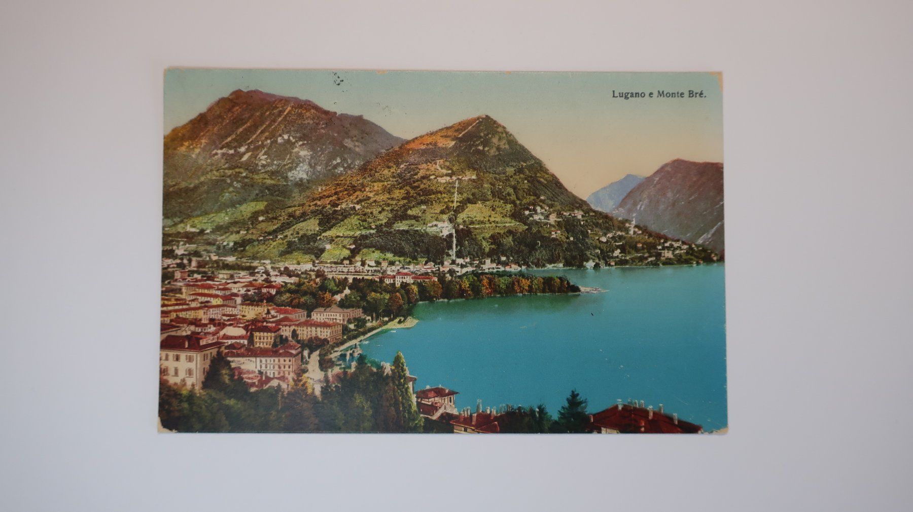 Cartes postales: Lugano e Monte Bré  1912 – D'occasion à Cormoret par Pascalll2001 1