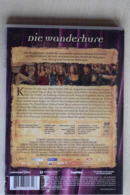 Tutti i DVDs: Die wanderhure – Usato da Zürich venduto da Nistiman 1