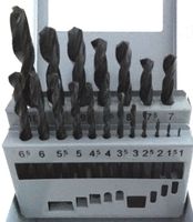 19-tgl.Titan-HSS-Stahlbohrer Set 1-10 mm