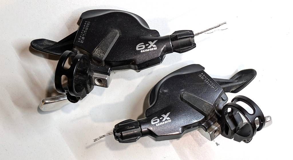 Sram Pezzi di ricambio: Schaltehebel SRAM X-9, 3x9 Gang – Usato da Bösingen venduto da Geybi 1