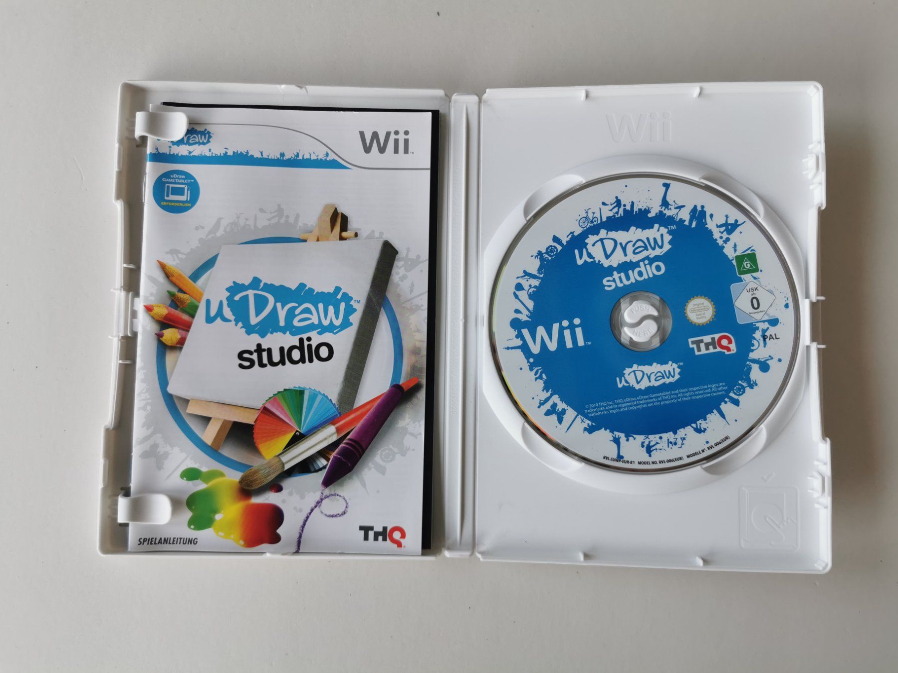 Nintendo Giochi: Wii - uDraw Gametablet OVP mit uDraw Studio – Usato da Lenzburg venduto da eyworld 3