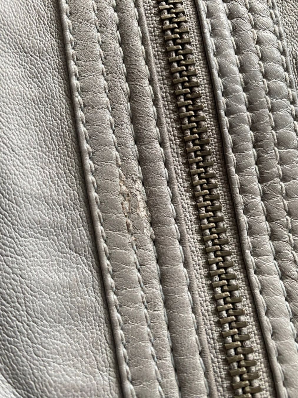 Jacken: Lamm Lederjacke hellgrau – Neu (gemäss Beschreibung) aus Zürich von Mazoba 3