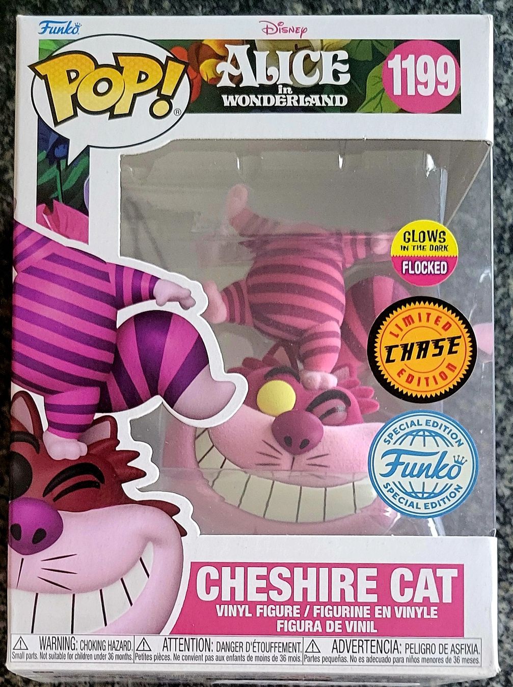 Funko Statuette: Funko Pop Disney   Cheshire Cat  CHASE – Nuovo (secondo la descrizione) da Montet (Glâne) venduto da KOADA