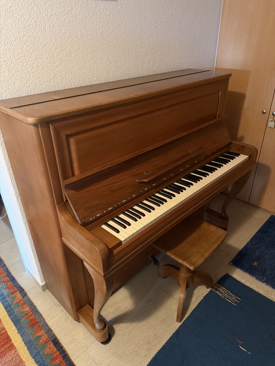 Schmidt-Flohr Strumenti musicali: Klavier SCHMIDT-FLOHR Bern 24471 Echtholz – Usato da Wetzikon ZH venduto da Ouicem85 2