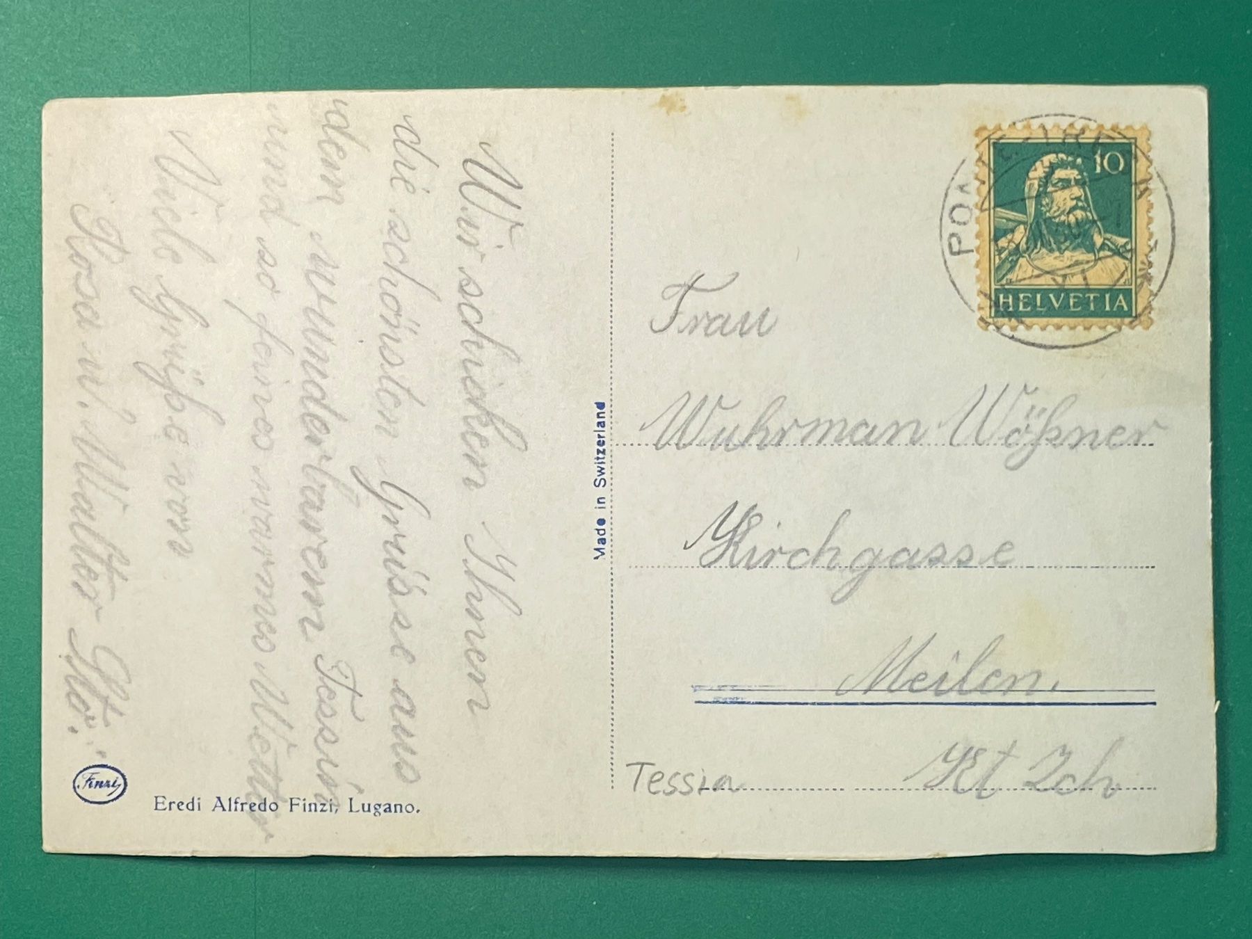 Cartes postales: Lugano - Paradiso e Monte Brè – D'occasion à Steg VS par _vinci_ 1