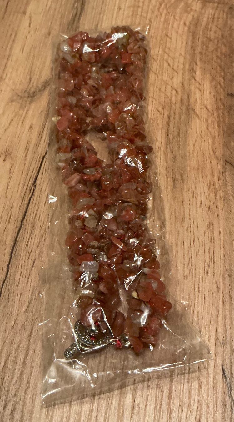 Catenine: Neue Achat Splitterhalskette Halbedelstein – Nuovo e nell'imballaggio originale da Rüfenach AG venduto da dreen87