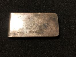 Geldklemme ZÜRICH RE 925 Silber DEMUTH guter Zustand