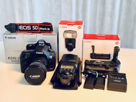 Canon EOS 5D Mark III Camera Bundle with Flash