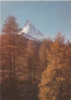 4 Karten mit den Matterhorn