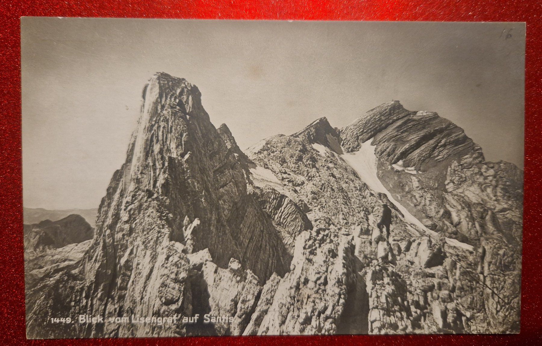 Ansichtskarten: Blick vom Lisengrat auf Säntis top/alt – Neu (gemäss Beschreibung) aus Melchnau von Arthurius