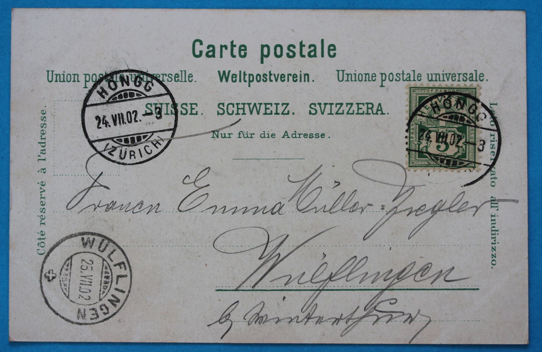 Ansichtskarten: HOENG LITHO AK – Gebraucht aus Lotzwil von pirolh 1