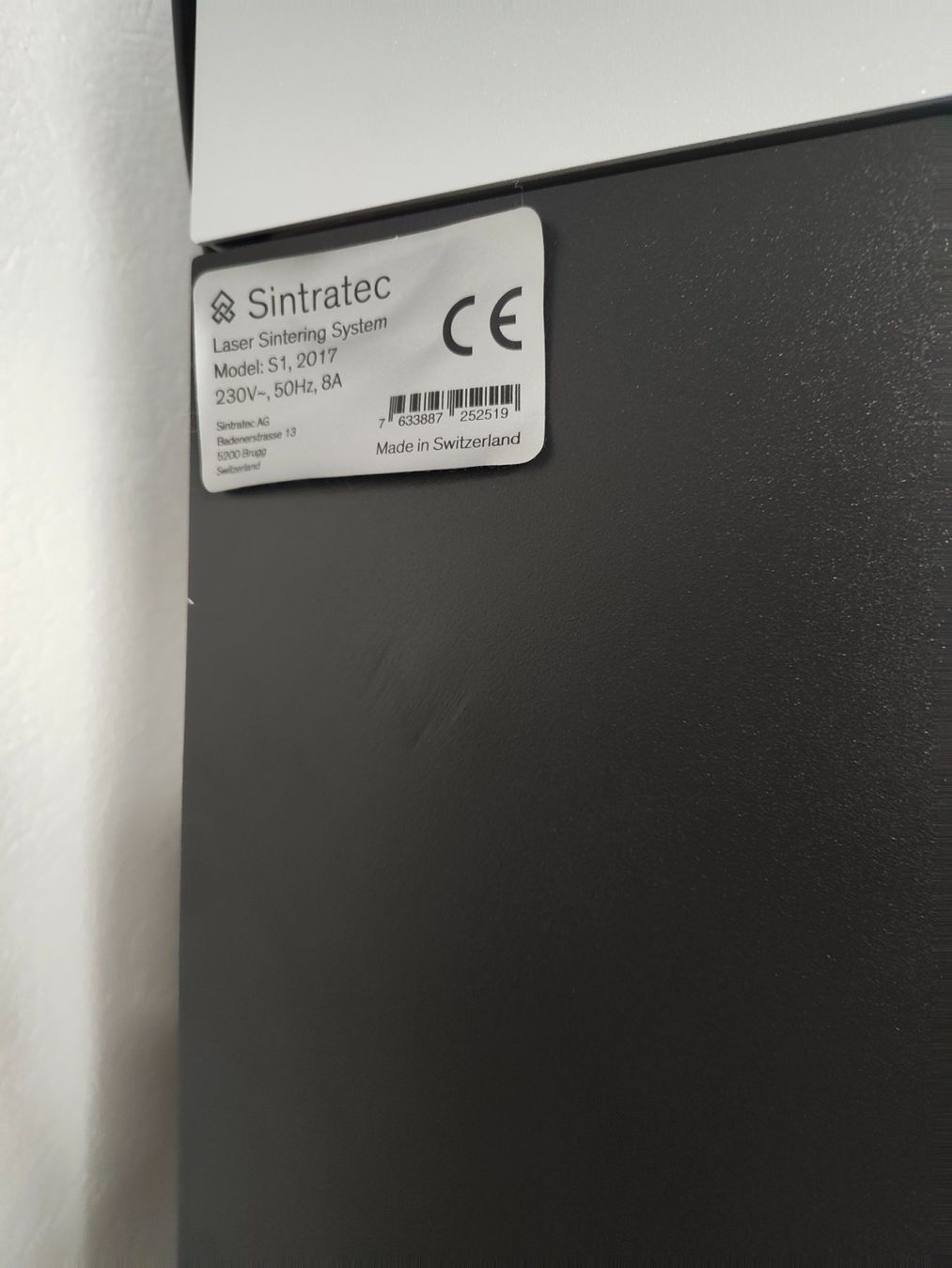 Imprimante 3D: Sintratec S1 SLS Drucker – Défectueux à Hüniken par Satoshi.Nakamoto 2