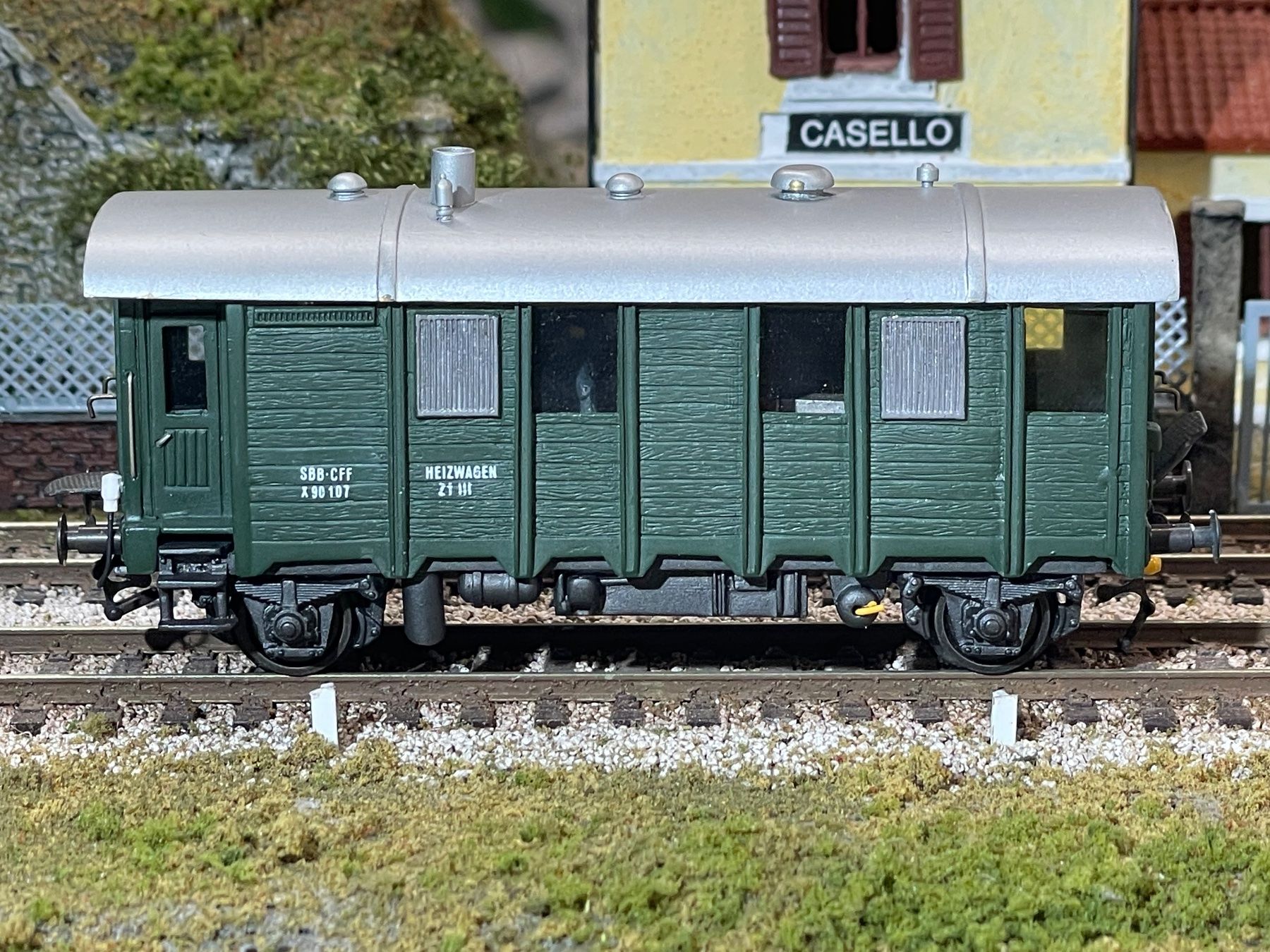 Pocher Modellini di ferrovie: Pocher Dampfheizwagen – Usato da Krummenau venduto da ferrotech 9