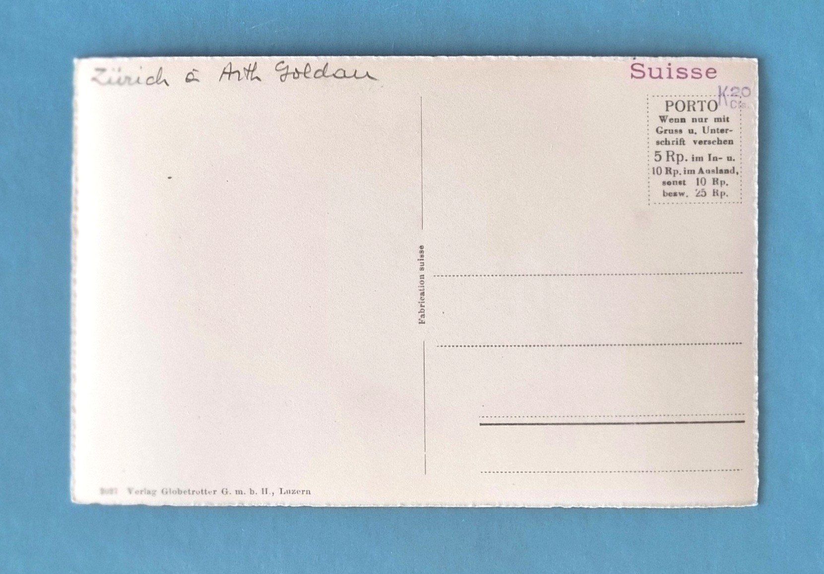 Cartoline postali: Zug - Bahnhof mit Perrons - Eisenbahn – Usato da Rothrist venduto da RROENK 1